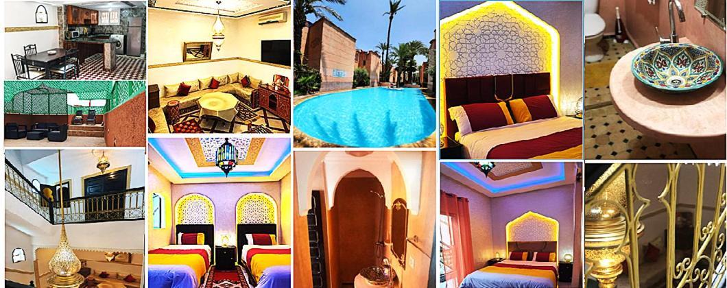 Quarya Assiyahia - Riad Camilia- Maison Entiere Avec Piscine Marrakesh Bagian luar foto